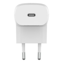 BELKIN Chargeur secteur USB-C PD 20W + cable 1m PVC C-LTG blanc