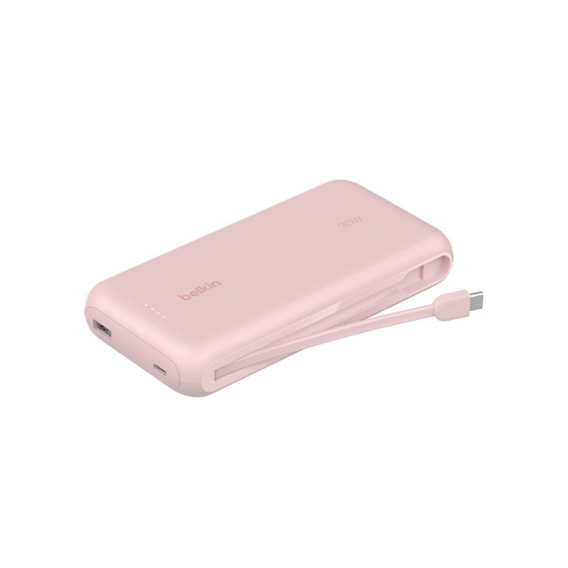 BELKIN 20K PD30W  USB-C  POWER BANK PINK