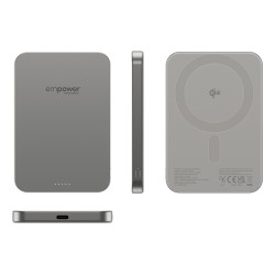 PanzerGlass empower™ by ® empower™ Bank | 5000mAh | Titaniu | JDB-Info