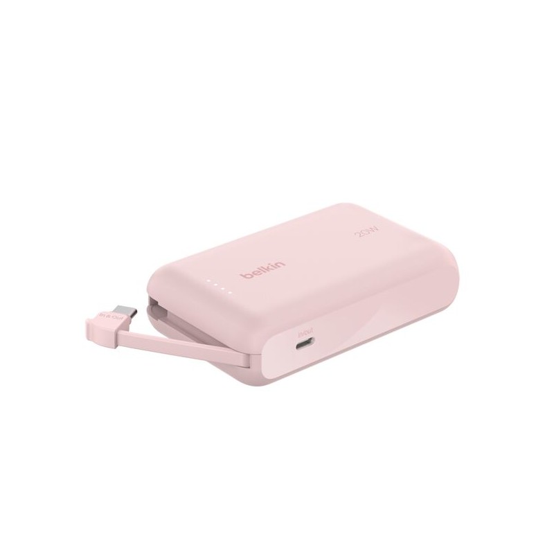 BELKIN 10K PD20W  USB-C  POWER BANK PINK