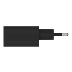 BELKIN BOOST CHARGE 25w USB-C PD PPS Single Wall Charger Black