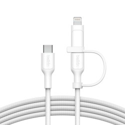 BELKIN 2-in-1 USB-C and LTG cable
