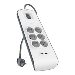BELKIN 2.4 Amp USB Charging 6-outlet Surge Protection Strip