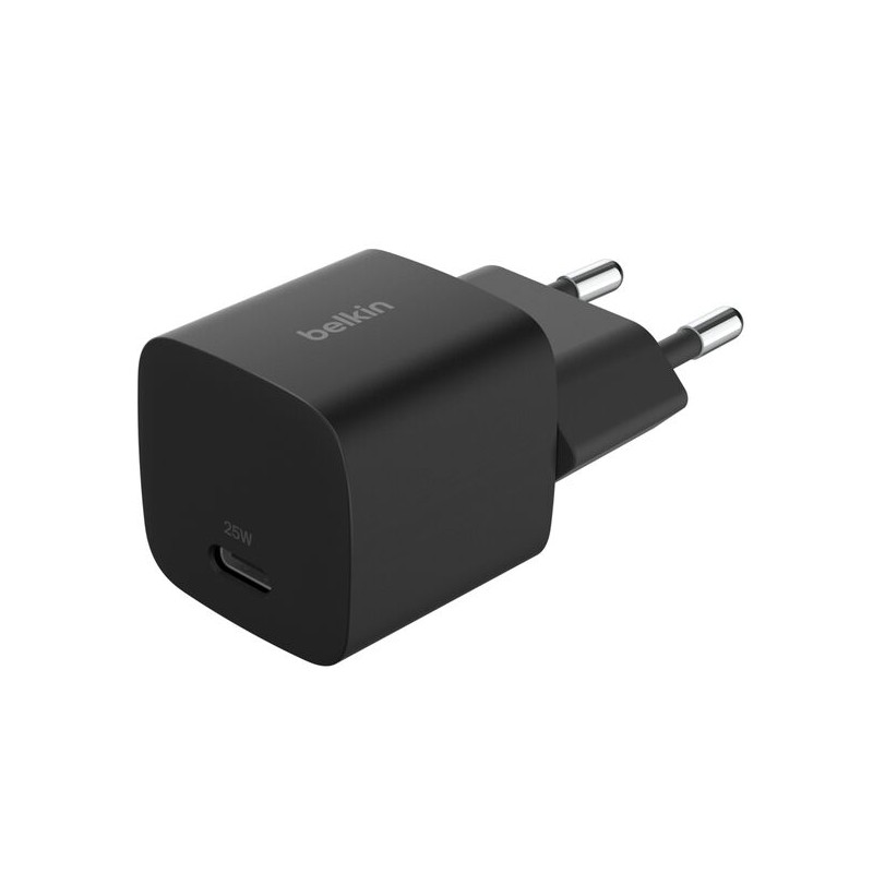 BELKIN 25W USBC PD WALL CHARGER WITH PPS BLACK