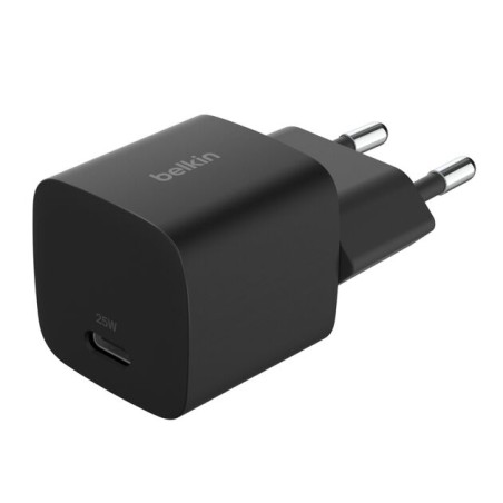 BELKIN 25W USBC PD WALL CHARGER WITH PPS BLACK