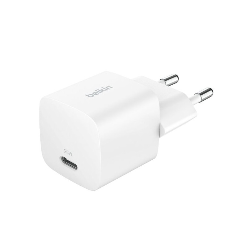 BELKIN 25W USBC PD WALL CHARGER WITH PPS WHITE