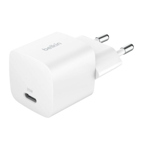 BELKIN 25W USBC PD WALL CHARGER WITH PPS WHITE