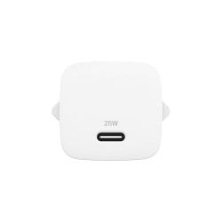 BELKIN 25W USBC PD WALL CHARGER WITH PPS WHITE
