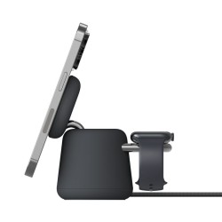 BELKIN BOOST CHARGE PRO 2in1 Qi2 15w Charging Stand Charcoal