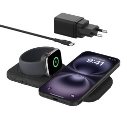BELKIN BOOST CHARGE PRO 2in1 Folding Travel Wireless Charging Pad with Qi2 Magnetic 15w