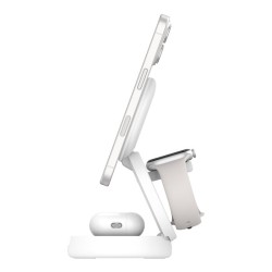 BELKIN BOOSTCHARGE Qi2 15w Z-Fold 3in1 Charging Stand White