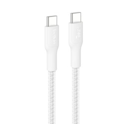 BELKIN USB-C TO USB-C 240W 2.0 BRAIDED PCR 3M WHITE