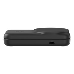 BELKIN UltraCharge 25w Qi2 2in1 Magnetic Charger plus USB-C EU Black Square