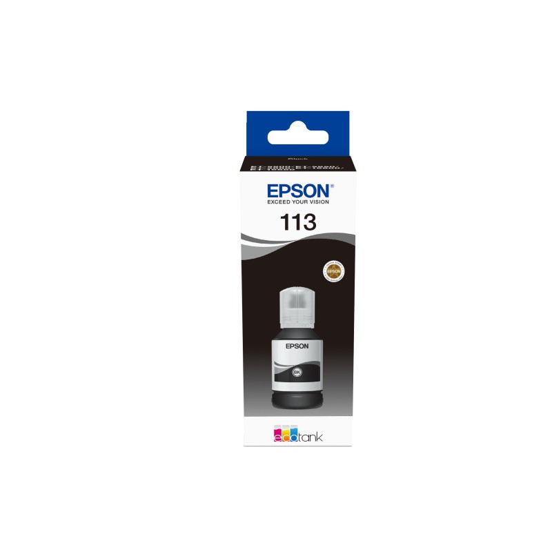 Epson 113 EcoTank Pigment Black ink bottle | JDB-Info