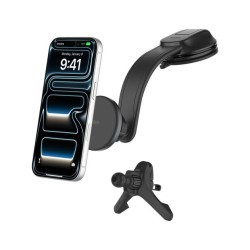 BELKIN 15W Qi2 Wireless In-Car Charger with Vent & Dash Mount + 30W CLA