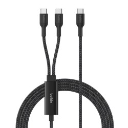 BELKIN BoostCharge Pro 140W Dual USB-C Cable 1.5m Black