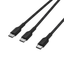 BELKIN BoostCharge Pro 140W Dual USB-C Cable 1.5m Black