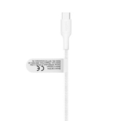 BELKIN BoostCharge Pro 140W Dual USB-C Cable 1.5m White