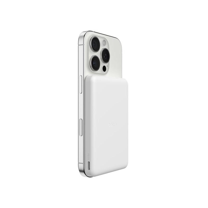 BELKIN BoostCharge Slim 5k Magnetic 7.5w White