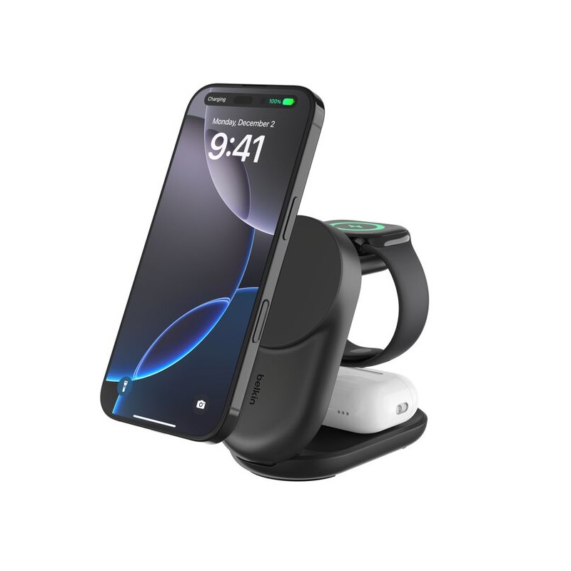 BELKIN ULTRACHARGE 25W QI2 3IN1 MAGNETIC
