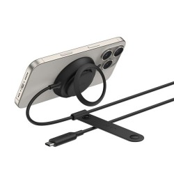 BELKIN UltraCharge 25w Qi2 Pad with kickstand Black Non PSU