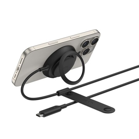 BELKIN UltraCharge 25w Qi2 Pad with kickstand Black Non PSU