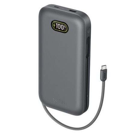 BELKIN BoostCharge 27k 240wPD Power Bank with Integrated cable and digital display