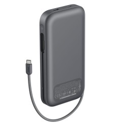 BELKIN BoostCharge 27k 240wPD Power Bank with Integrated cable and digital display