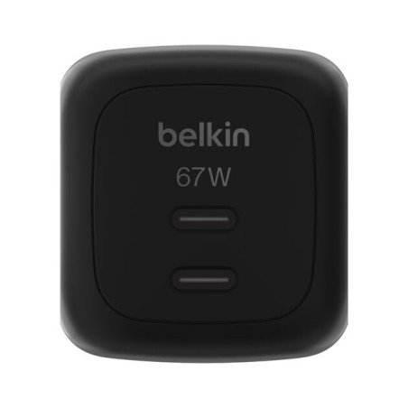 BELKIN 67W DUAL USB-C WALL CHARGER BLACK