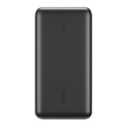 BELKIN BOOSTCHARGE 25k PD140w Display PowerBank with Integrated cable 1A1C Black