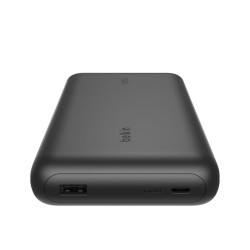 BELKIN BOOSTCHARGE 25k PD140w Display PowerBank with Integrated cable 1A1C Black