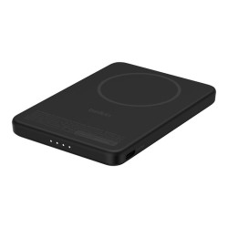 BELKIN BOOSTCHARGE 5k Qi2 15w PD20w Slim Magnetic Powerbank with kickstand Black