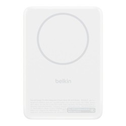 BELKIN BOOSTCHARGE 5k Qi2 15w PD20w Slim Magnetic Powerbank with kickstand White