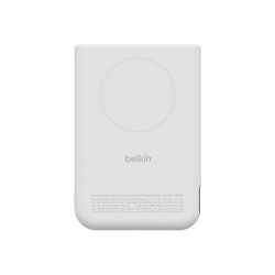 BELKIN ULTRACHARGE 10k Qi2 25w PD30w Magnetic Display Powerbank with Mag cessory and Kickstand White