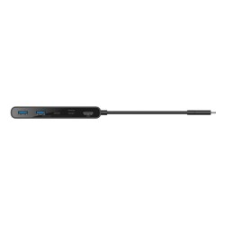 BELKIN Connect 7-in-1 USB-C Hub with Dual USB-C Ports - Black