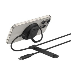 BELKIN UltraCharge 25w Qi2 Pad with kickstand Black Non PSU