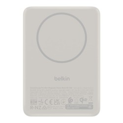 BELKIN BoostCharge 5k Qi2 15w Slim Magnetic Powerbank with Magcessory Sand