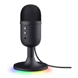 Trust GXT 234P Yunix Noir Microphone de table | JDB-Info
