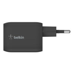 BELKIN 65W PD PPS Dual USB-C GaN Charger Black Universal