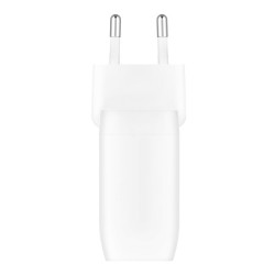 BELKIN BOOST CHARGE 60w USB-C PD Dual 30w Wall Charger White
