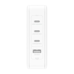 BELKIN PD 140W GAN Wall Charger White With UK+EU+US Plug