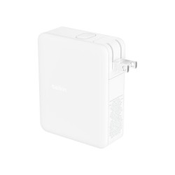 BELKIN PD 140W GAN Wall Charger White With UK+EU+US Plug