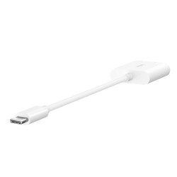 BELKIN Rockstar 3.5mm Audio + USB-C Charge Adapter