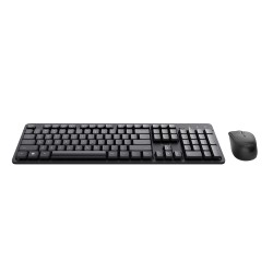 Trust Ody II clavier Souris incluse Bureau RF sans fil AZER | JDB-Info