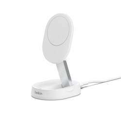 BELKIN Boost Charge Pro Convertible Qi2 15w Magnetic Charging Stand w/ PSU White