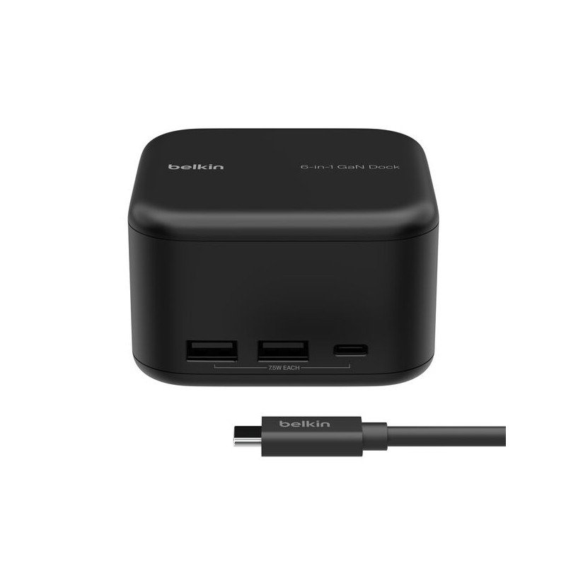 BELKIN USB-C 6in1 Core Gan Dock