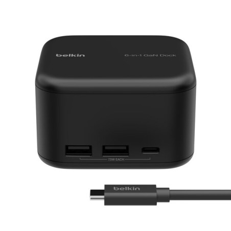 BELKIN USB-C 6in1 Core Gan Dock