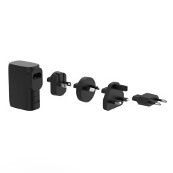BELKIN Hybrid Wall Travel Charger 25w + 5k Power Bank UK EU US AU Black
