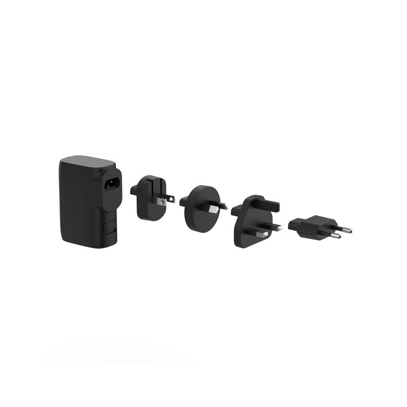 BELKIN Hybrid Wall Travel Charger 25w + 5k Power Bank UK EU US AU Black