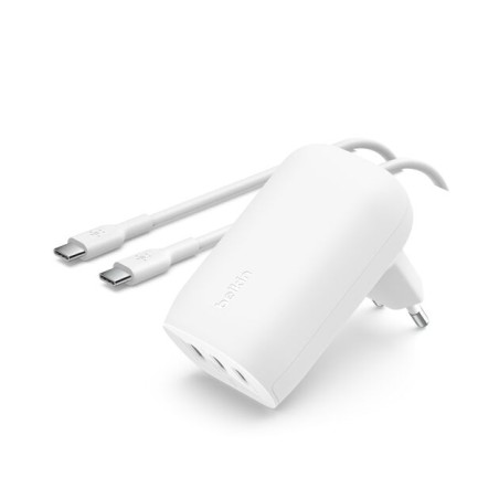 BELKIN BOOSTCHARGE 3-Port USB-C Wall Charger with PPS 67w with 100w 5A USB-C Cable